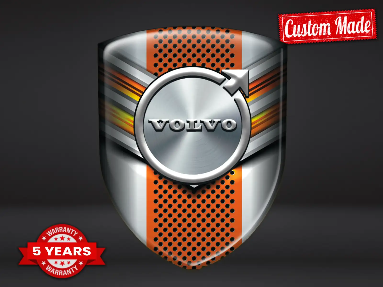 Volvo Vinilos Traseros Autos Premium Alta Calidad Moderno
